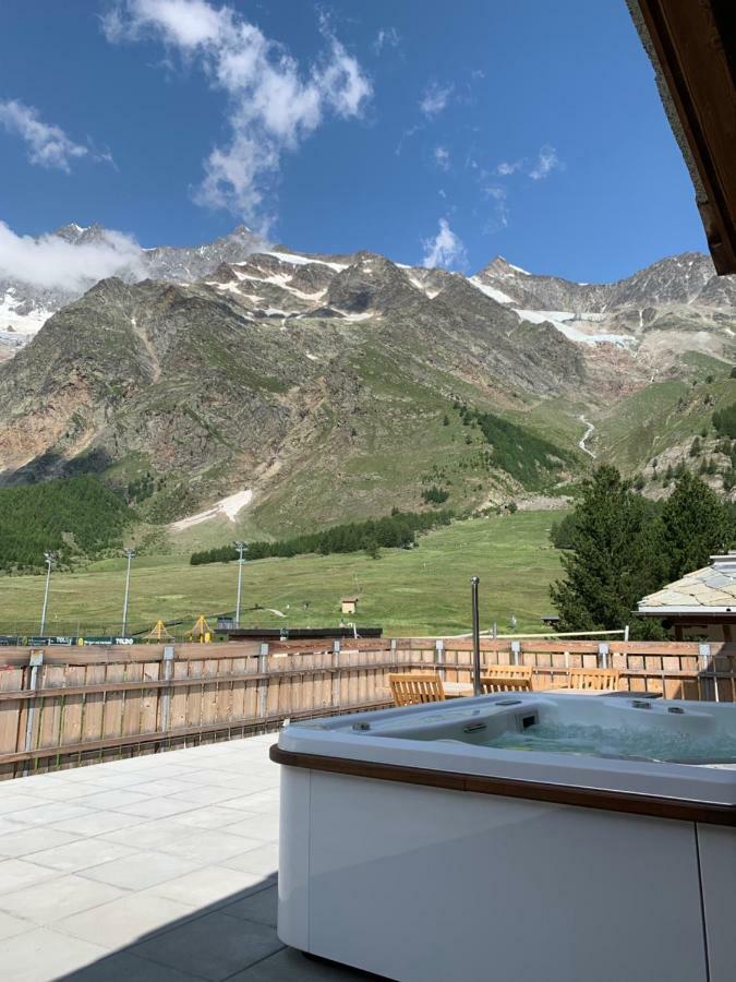 Palace Luxury Wellness Apartment And Boutique Hotel Ski-In-Out Saas Fee Εξωτερικό φωτογραφία